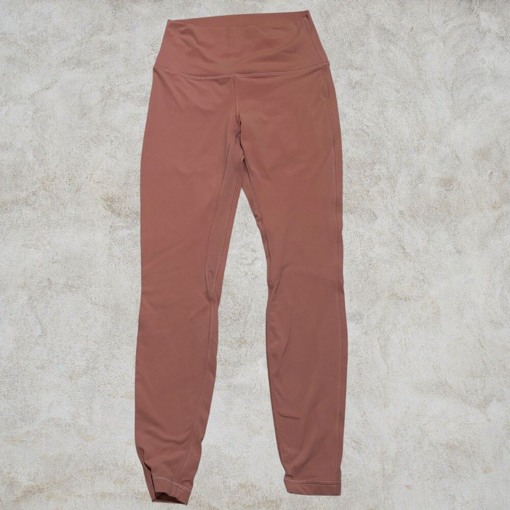 lululemon Align High-Rise Pant 28in Size 6 Pink Savannah Nulu W5ECIS Leggings